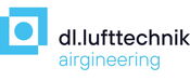 DLLufttechnik WortBildmarke Hellblau Schmal